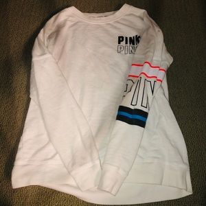 Pink vs white sweater